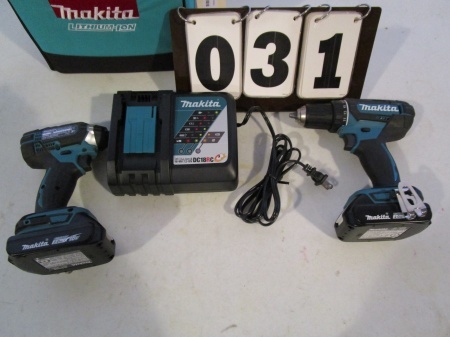 Makita Driver-Drill 18V Kit