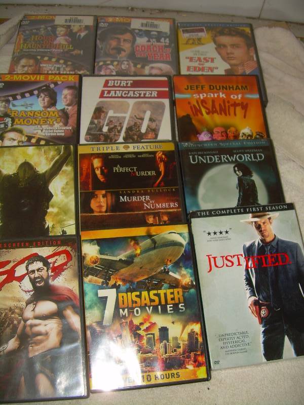 lot 22 image: 12 DVDS