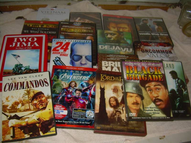 lot 55 image: DVDS