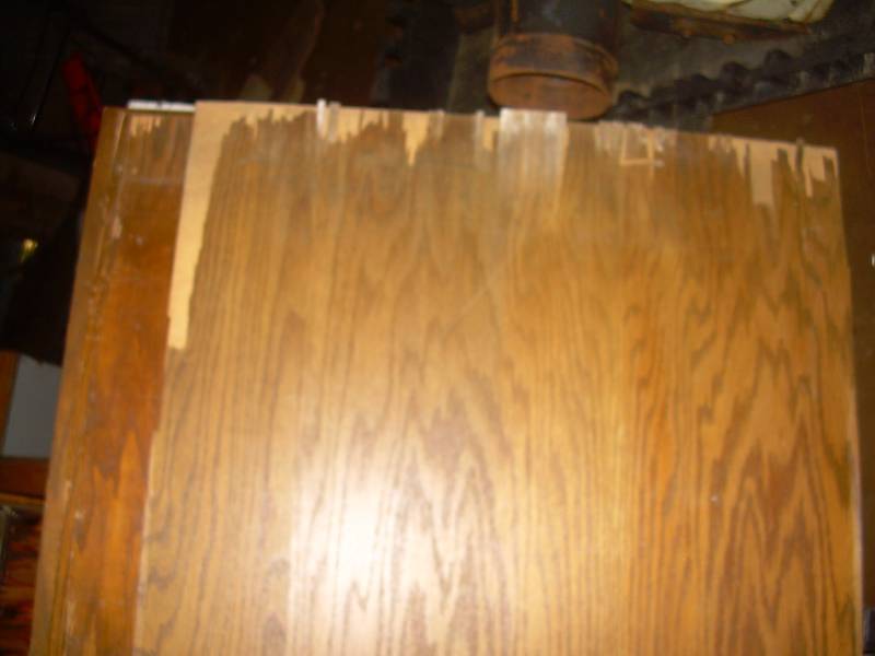 lot 84 image: SOLID OAK DOOR
