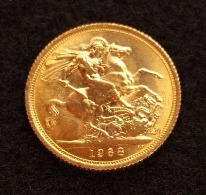 1968 English Gold Sovereign