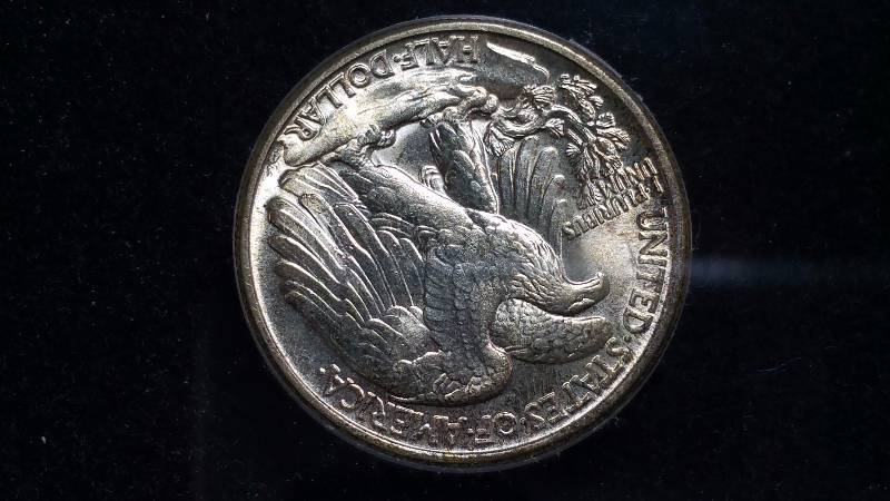 1944-P Walking Liberty Silver Half Dollar MS65