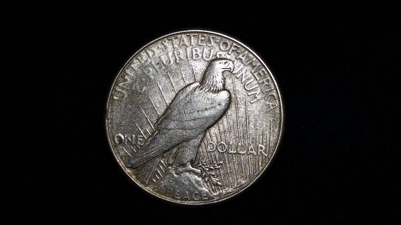 1923-S - Peace Silver Dollar