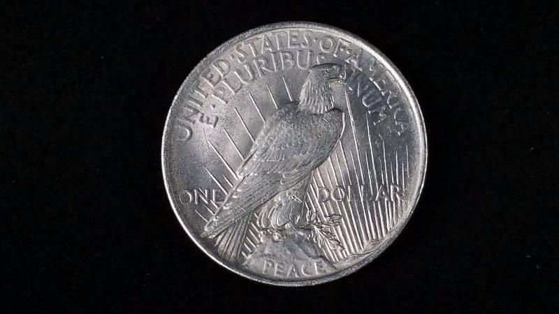 1923-P Peace Silver Dollar