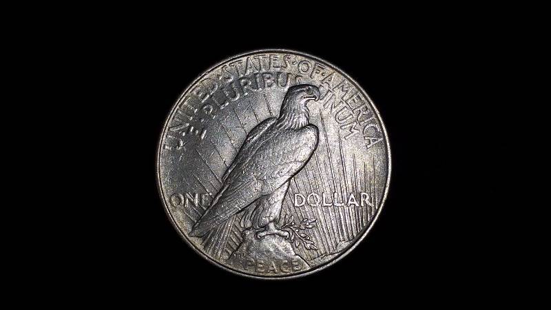 1922-P Peace Silver Dollar