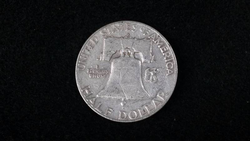1960-D Franklin Silver Half Dollar