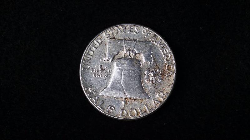 1963-D Franklin Silver Half Dollar