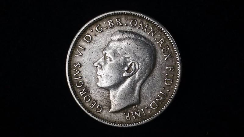 1943-S Australia Silver Florin