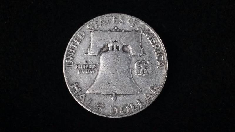 1954-D Franklin Silver Half Dollar - High Grade