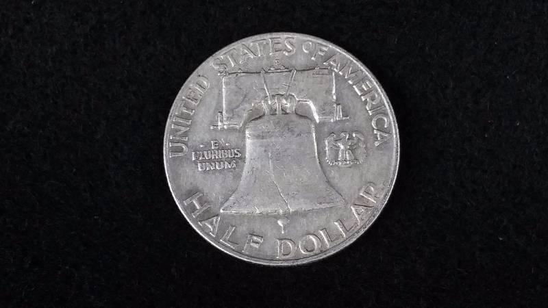 1959-D Franklin Silver Half Dollar - High Grade