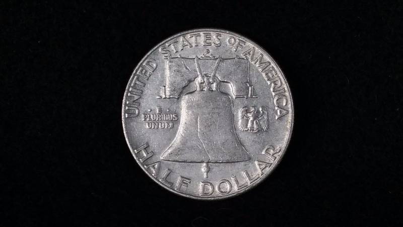 1962-D Franklin Silver Half Dollar - High Grade
