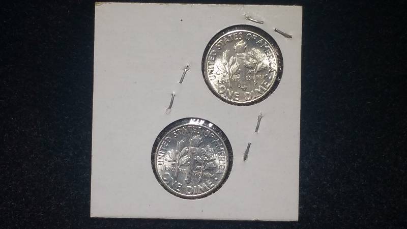 1950-P & D,  Roosevelt Silver