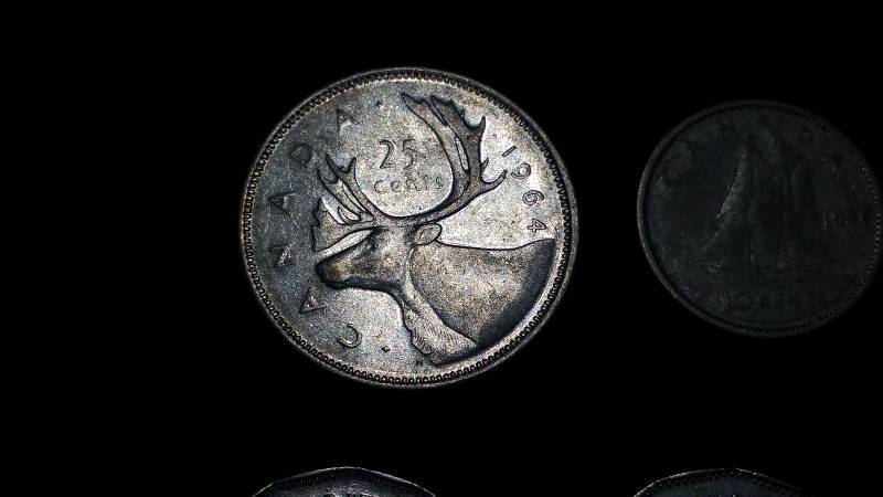 Silver Canadian Coins & Nickels