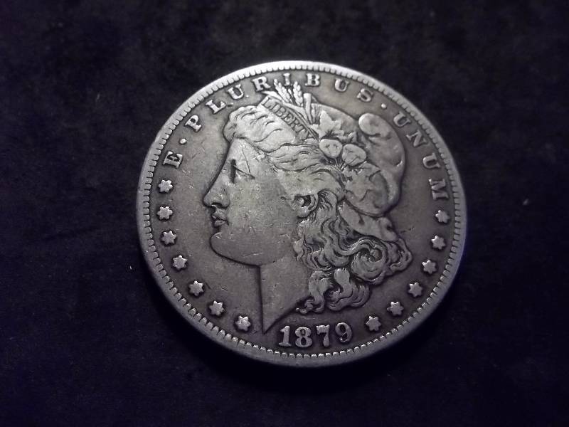 1879 S  Morgan Silver  Dollar