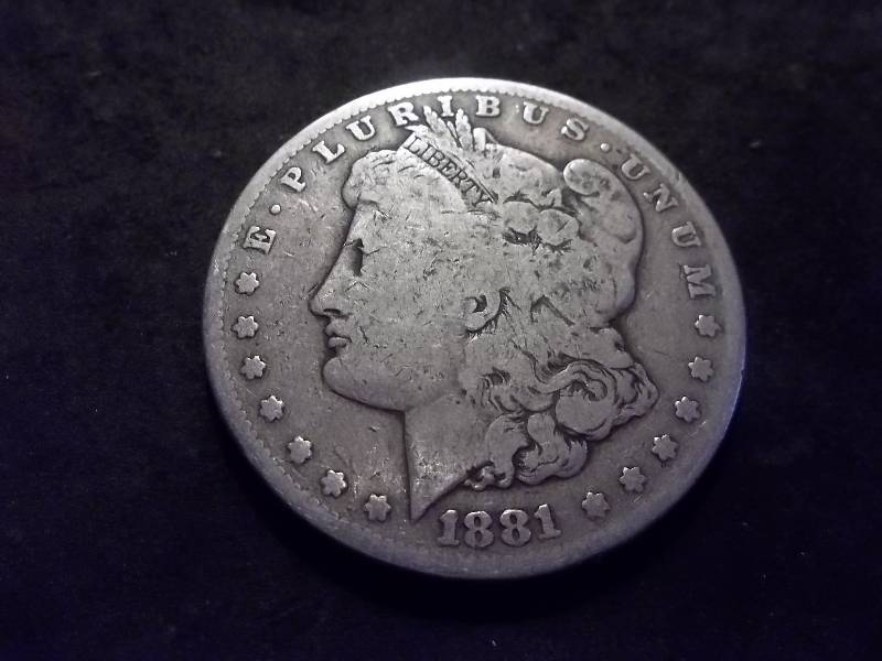 1881 S Morgan Silver Dollar