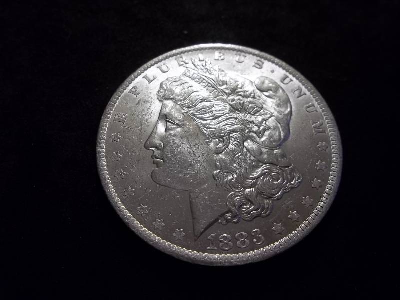 1883 O Morgan Silver Dollar
