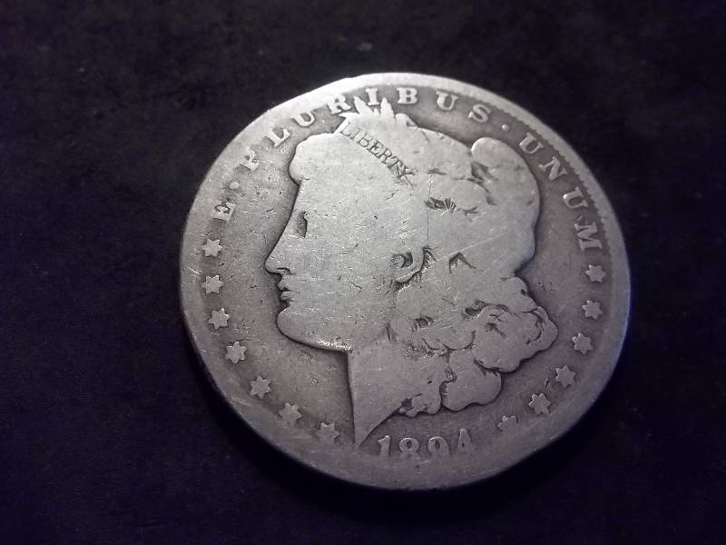 1894 O Morgan Silver Dollar