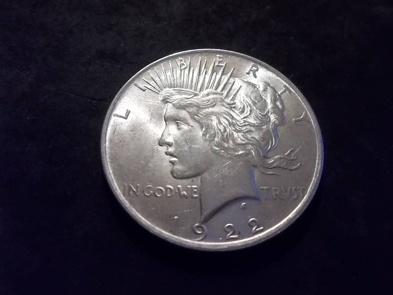 1922  Silver Peace Dollar