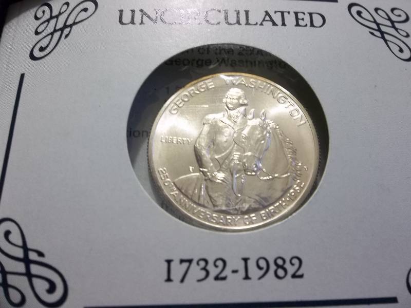 George Washington 250th Anniversary Commemorative Half Dollar