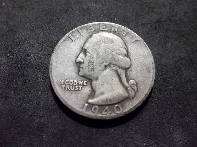 1940 D Washington Quarter