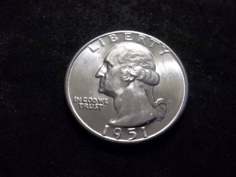 1951 D  Washington Quarter