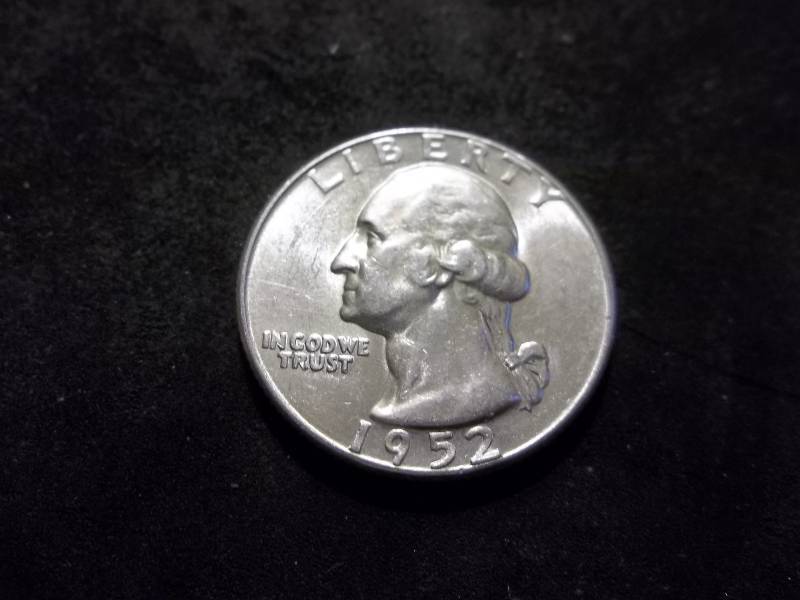 1952 D Washington Quarter