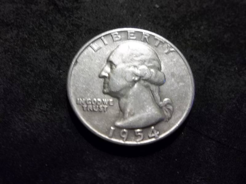1954 D Washington Quarter