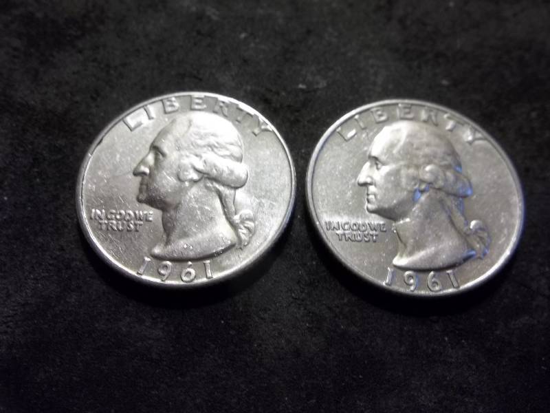 1961, 1961 D Washington Quarters