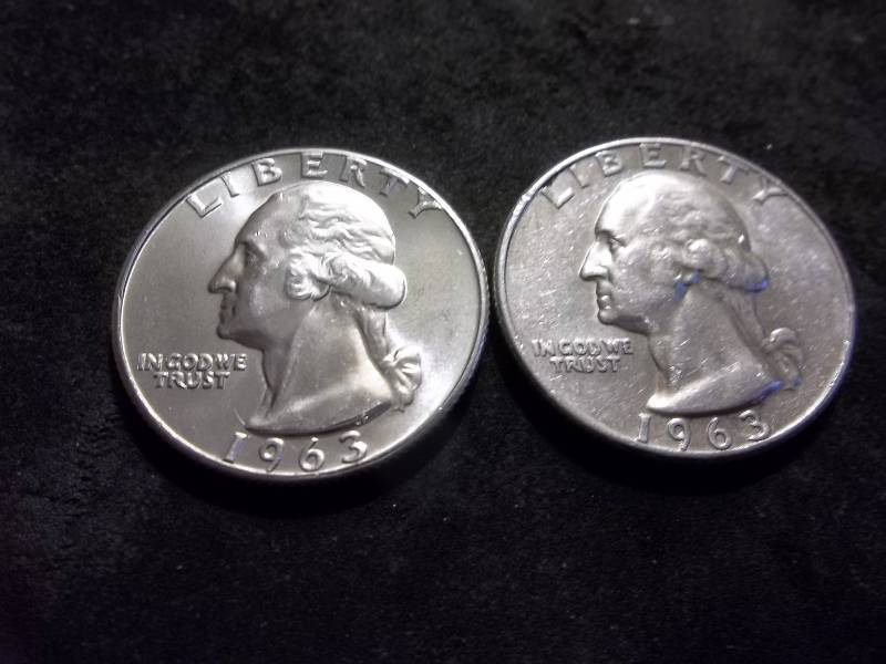 1963, 1963 D Washington Quarters