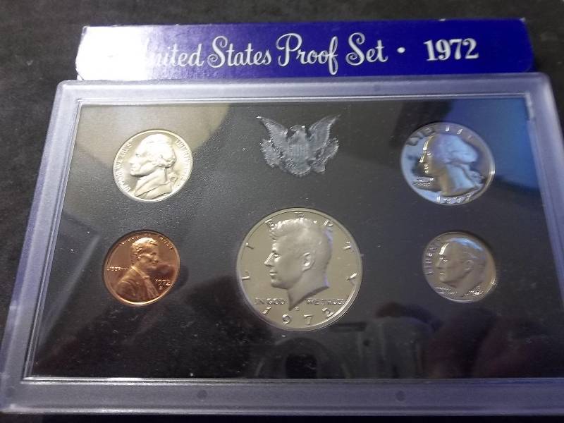 1972 U S Proof Set
