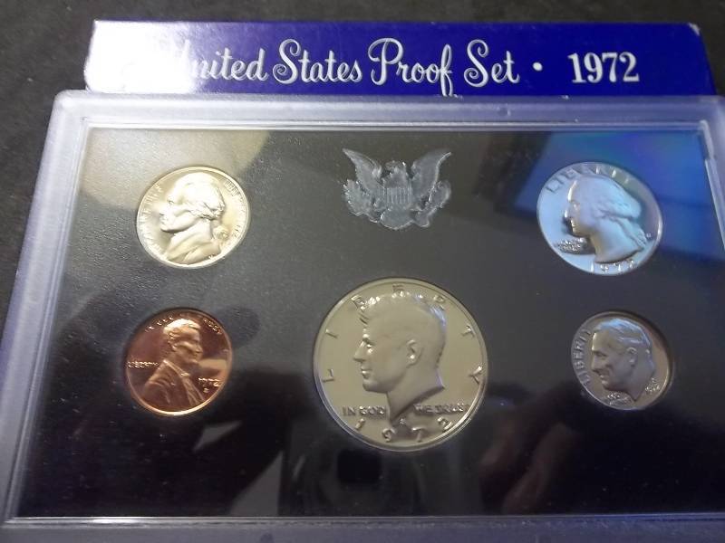 1972 U S Proof Set