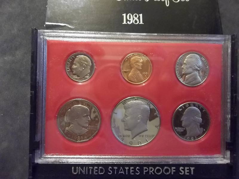 1981 U S Proof Set