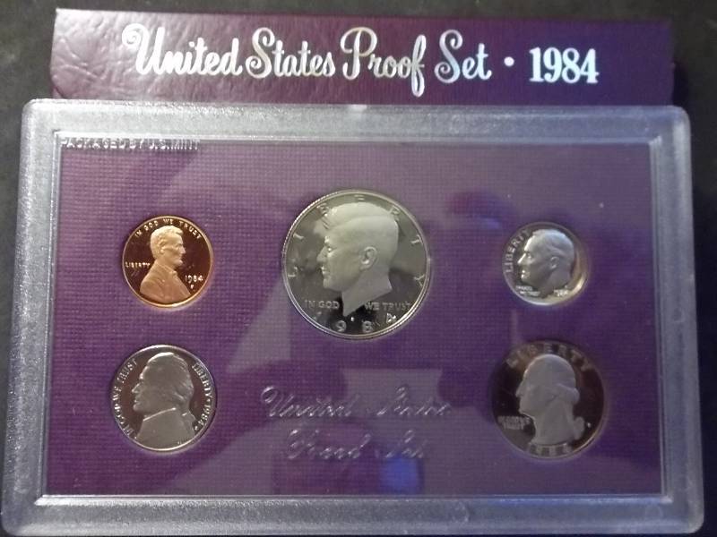 1984 US Proof Set In Original Box