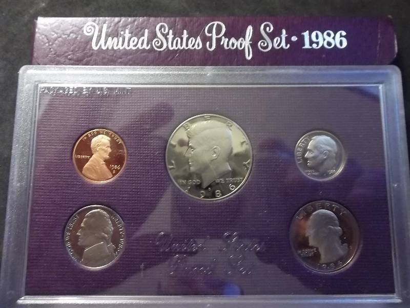 1986 US Proof Set