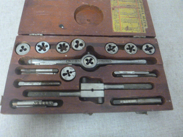 lot 133 image: Dunlap Tap and Die Set