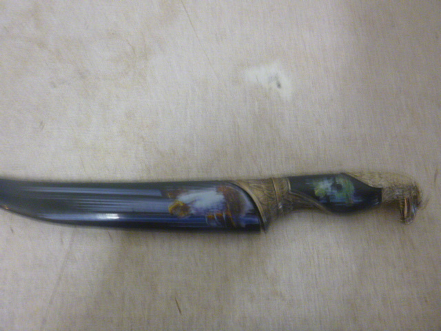 lot 151 image: Eagle Knife with Sheath
