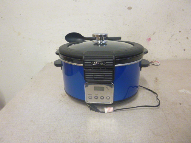 lot 167 image: New Bella Programmable Slow Cooker
