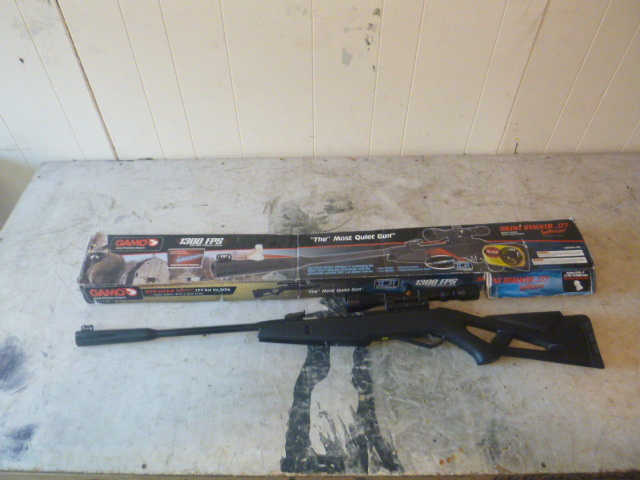 lot 190 image: Gamo Silent Stalker .177 Cal. Whisper Air Rifle