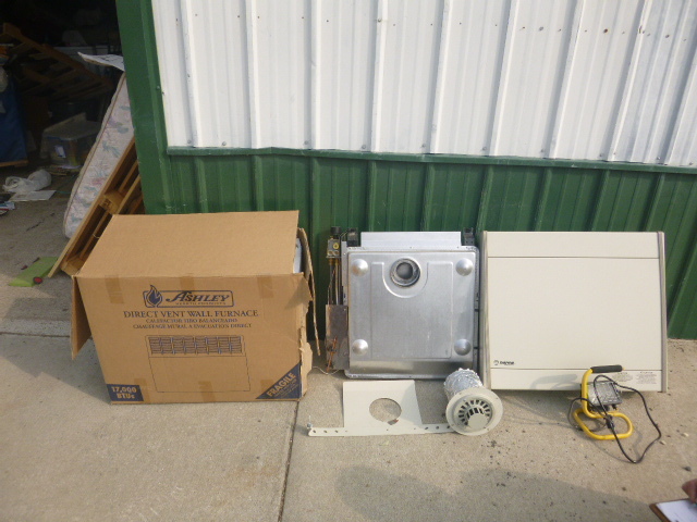 lot 198 image: Empire Direct Vent Wall Furnace