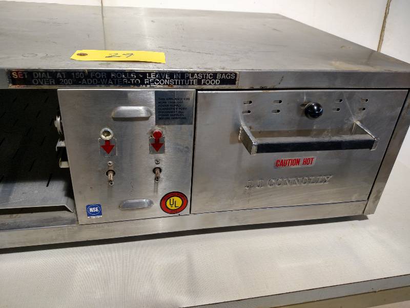 lot 29 image: JJ Connolly Model 13W-2A Warming ov...