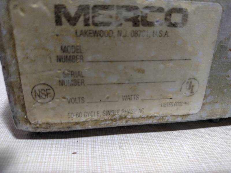 lot 31 image: Merco Food Warmer with Extra Elemen...