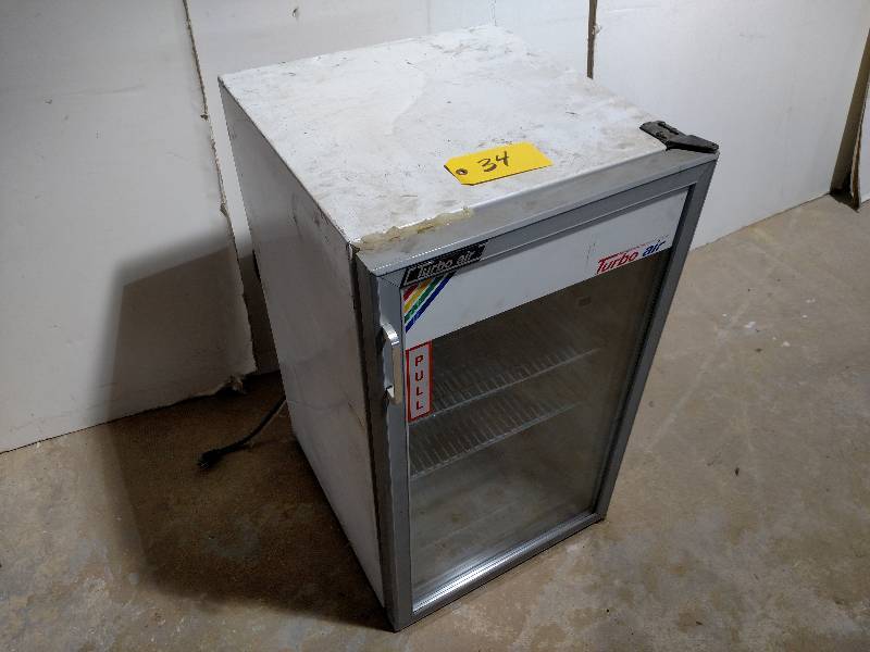 lot 34 image: Turbo Air Refrigerator, Works...