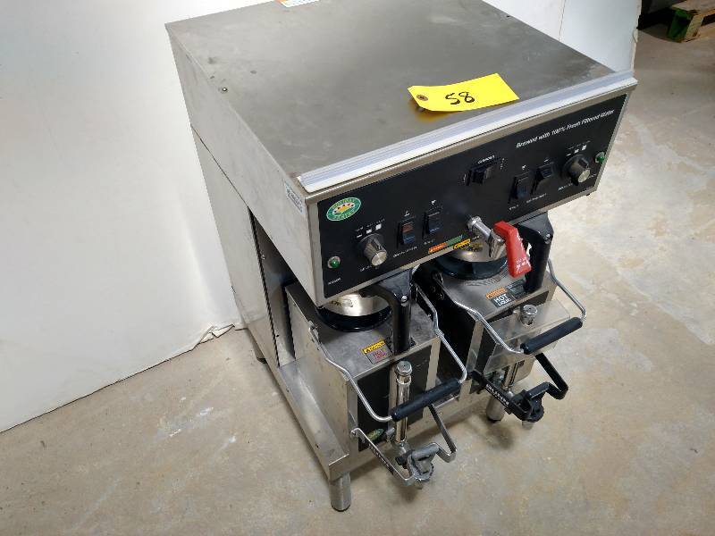 lot 58 image: Bunn Dual Coffee MakerDispenser, W...