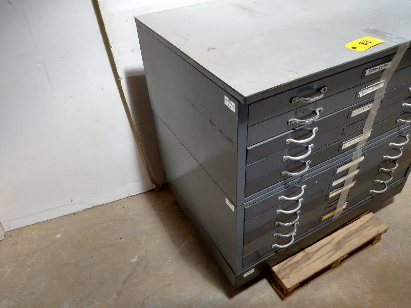 lot 88 image: (2) 5 Drawer Print Files...