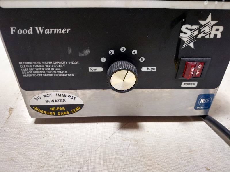 lot 210 image: Star Food WarmerServer, Works...