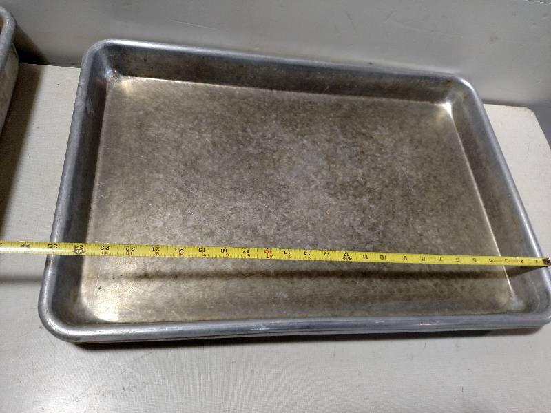 lot 232 image: (3) Aluminum Pans...
