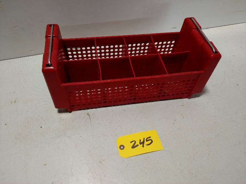lot 245 image: Vollrath Silverware DispenserCarri...