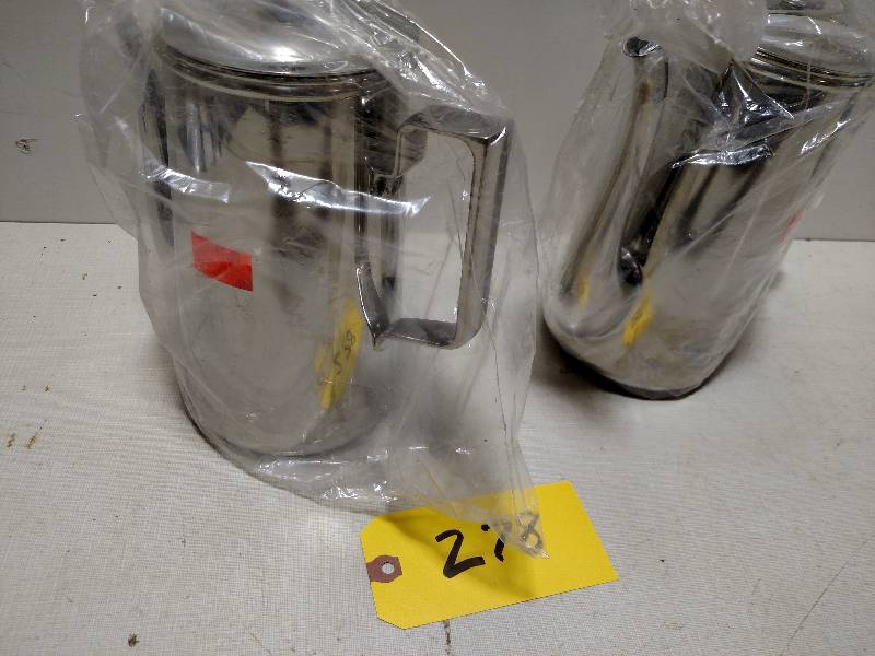 lot 278 image: (2) SS Coffee Servers...
