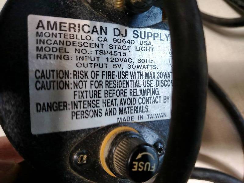 lot 315 image: (2) American DJ Strobe Lights, Mode...