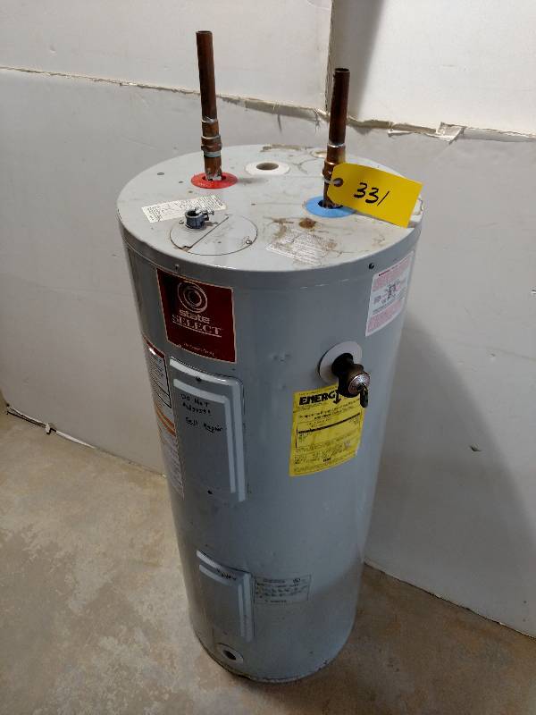 lot 331 image: State Select 30 Gallon Electric Wat...